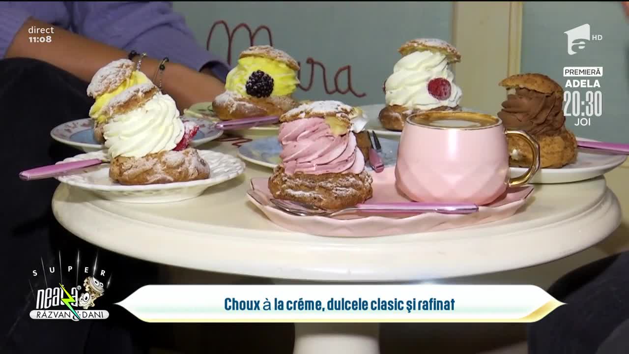 Choux a la creme, dulcele clasic și rafinat. Secrete din bucătăria prăjiturilor
