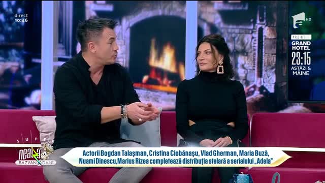 Ioana Ginghină și Răzvan Fodor, totul despre serialul Adela. Noua producție se va difuza &icirc;n fiecare joi, de la 20:30