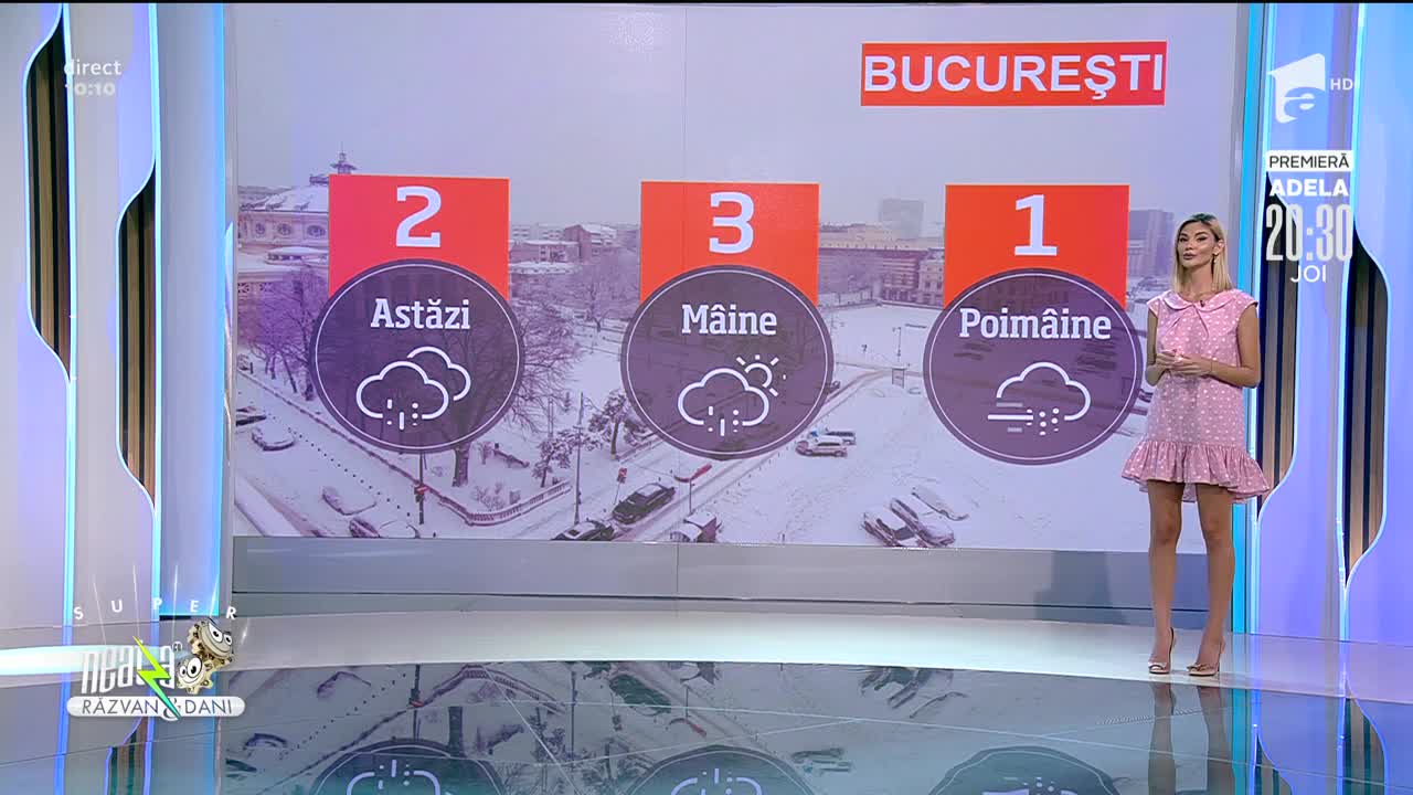 Prognoza Meteo, 12 ianuarie 2021. Meteorologii anunță ninsori în cea mai mare parte a țării