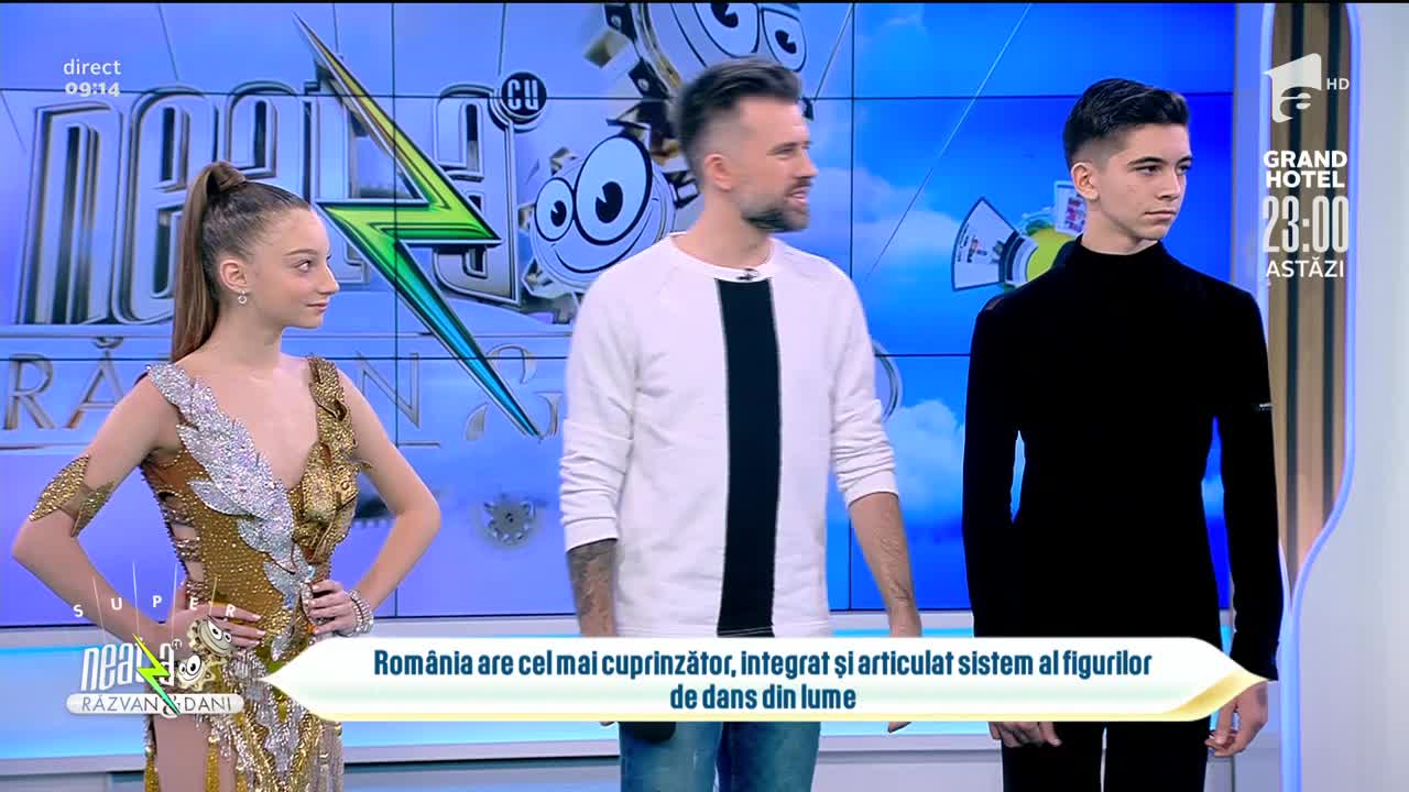 Andrei Daniel Neagu și Ioana Maria Iordache, demonstrație de rumba și cha-cha