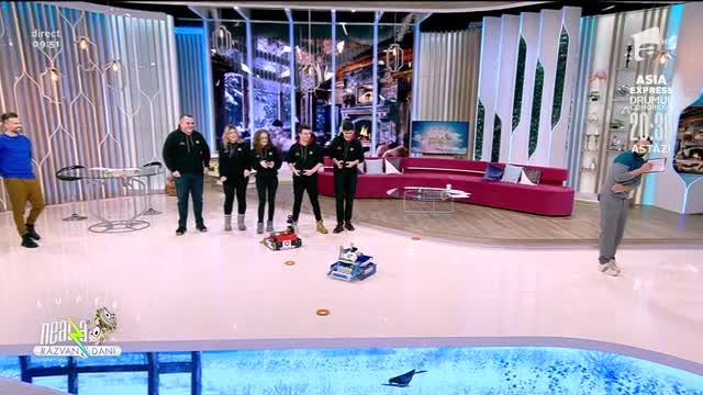 Super roboți, super demonstrație. Echipa Națională de Robotică a Rom&acirc;niei, la Neatza