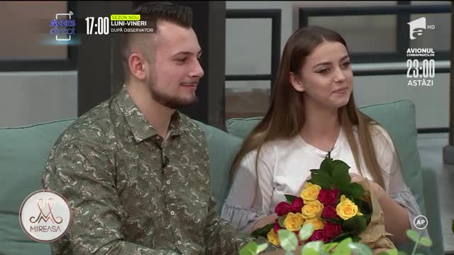 Alexandru &icirc;și cere iubita &icirc;n căsătorie: Andreea, vrei să fii soția mea?