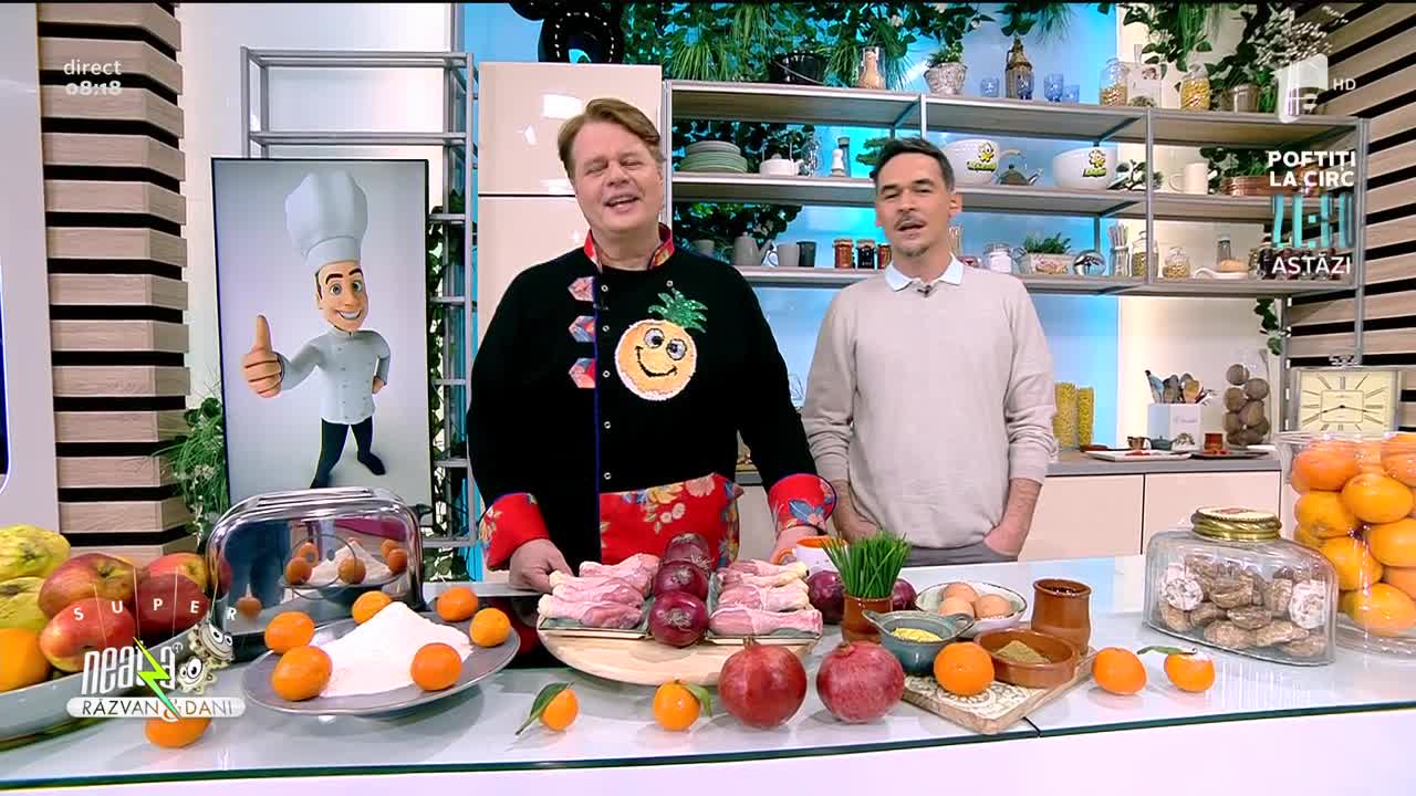 Pui &icirc;n pijama, rețeta lui Vlăduț de la Neatza cu Răzvan şi Dani