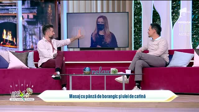 Masaj cu p&acirc;nză de borangic și ulei de catină