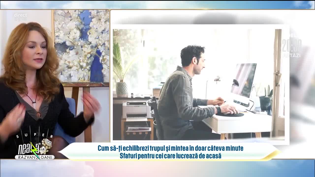 Cum să-ți echilibrezi trupul și mintea &icirc;n doar c&acirc;teva minute. Sfaturi pentru cei care lucrează de acasă