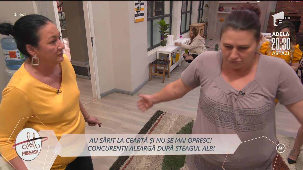 Mamele au sărit la ceartă și nu se mai opresc! Concurenții aleargă după steagul alb