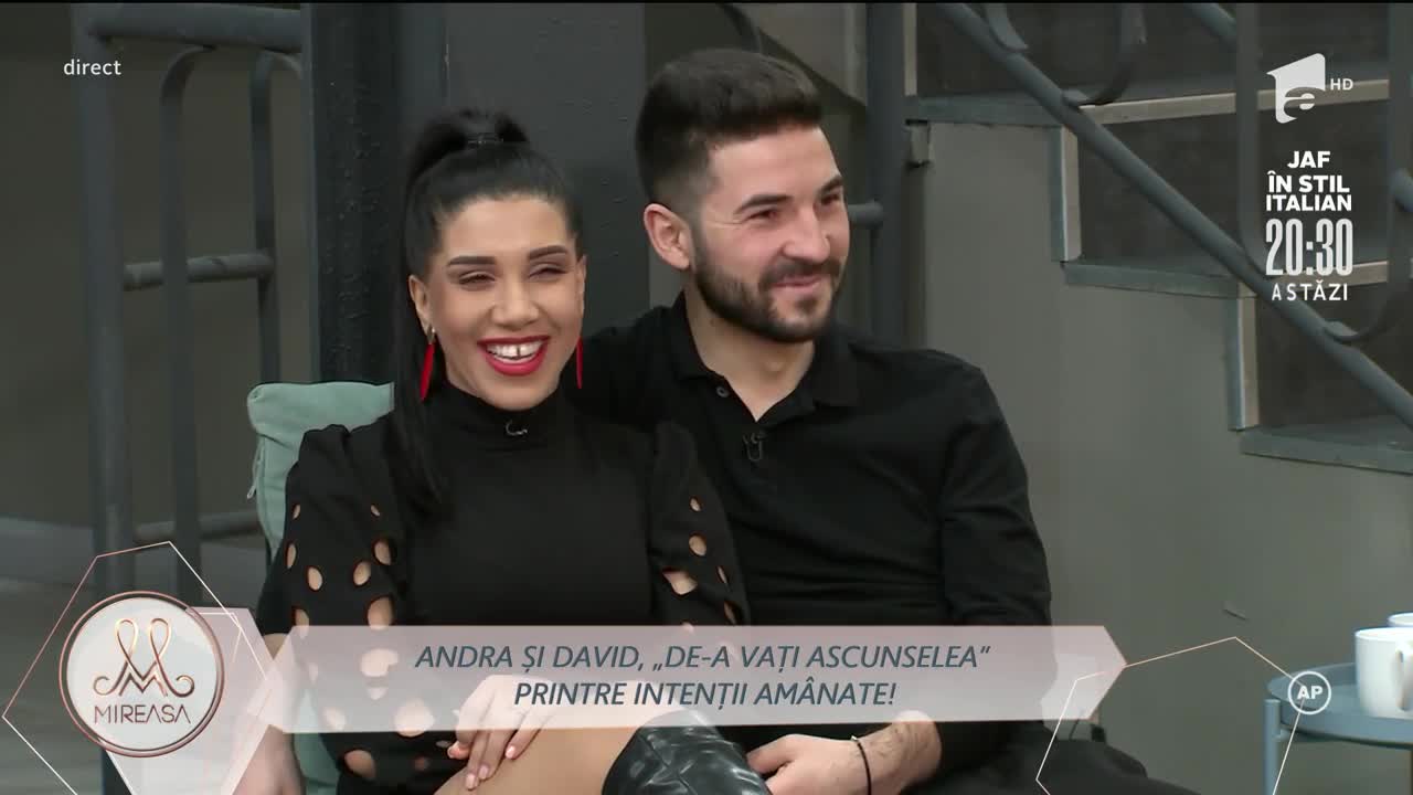 Andra și David, de-a vați ascunselea printre intenții am&acirc;nate: &Icirc;ncă nu vreau să o cer &icirc;n căsătorie, mai am timp!