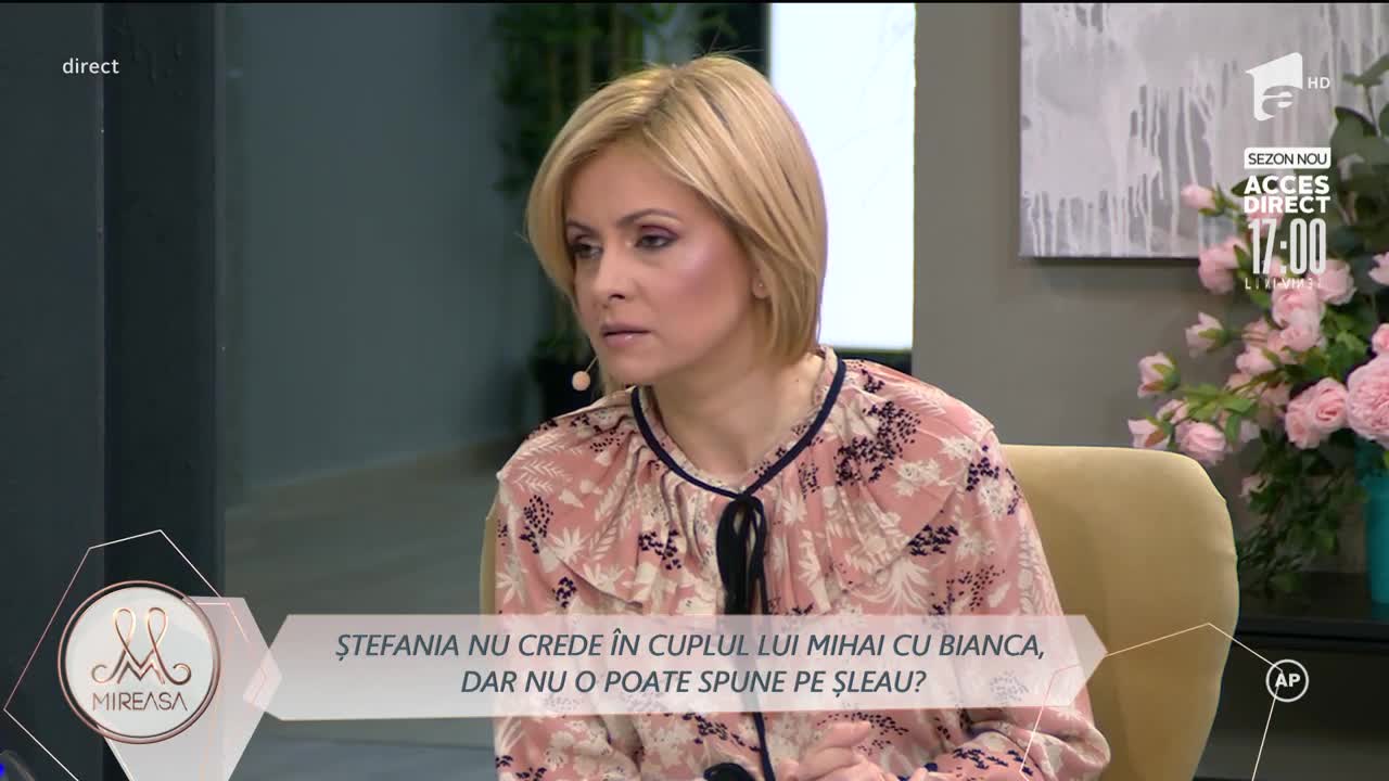 Ștefania clarifică motivul revenirii &icirc;n casa Mireasa: Trebuie să clarific niște probleme aici!