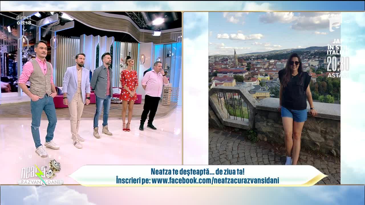 Neatza cu Răzvan și Dani te deșteaptă... de ziua ta! La mulți ani, Gabriela!
