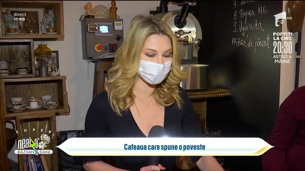 Povestea cafelei, &icirc;n direct, la Neatza