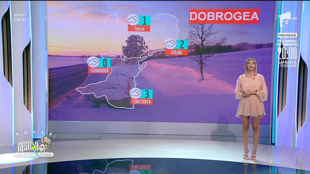 Prognoza Meteo, 27 ianuarie 2021. Cod galben de ninsoare