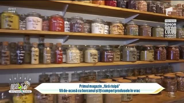 Primul magazin "fără risipă"! Vii de-acasă cu borcanul și &icirc;ți cumperi produsele &icirc;n vrac