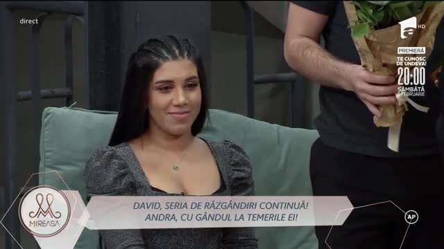 Andra și David, &icirc;ntrebări serioase: "De ce nu vrei să te căsătorești?"
