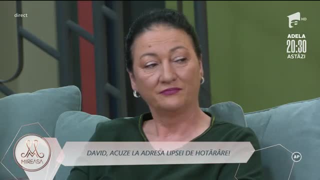 Mihai, contestat de către David pentru lipsa de asumare!