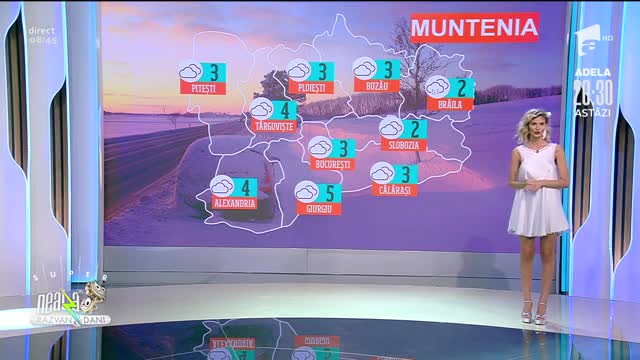 Prognoza Meteo, 28 ianuarie 2021. Cer noros și ger