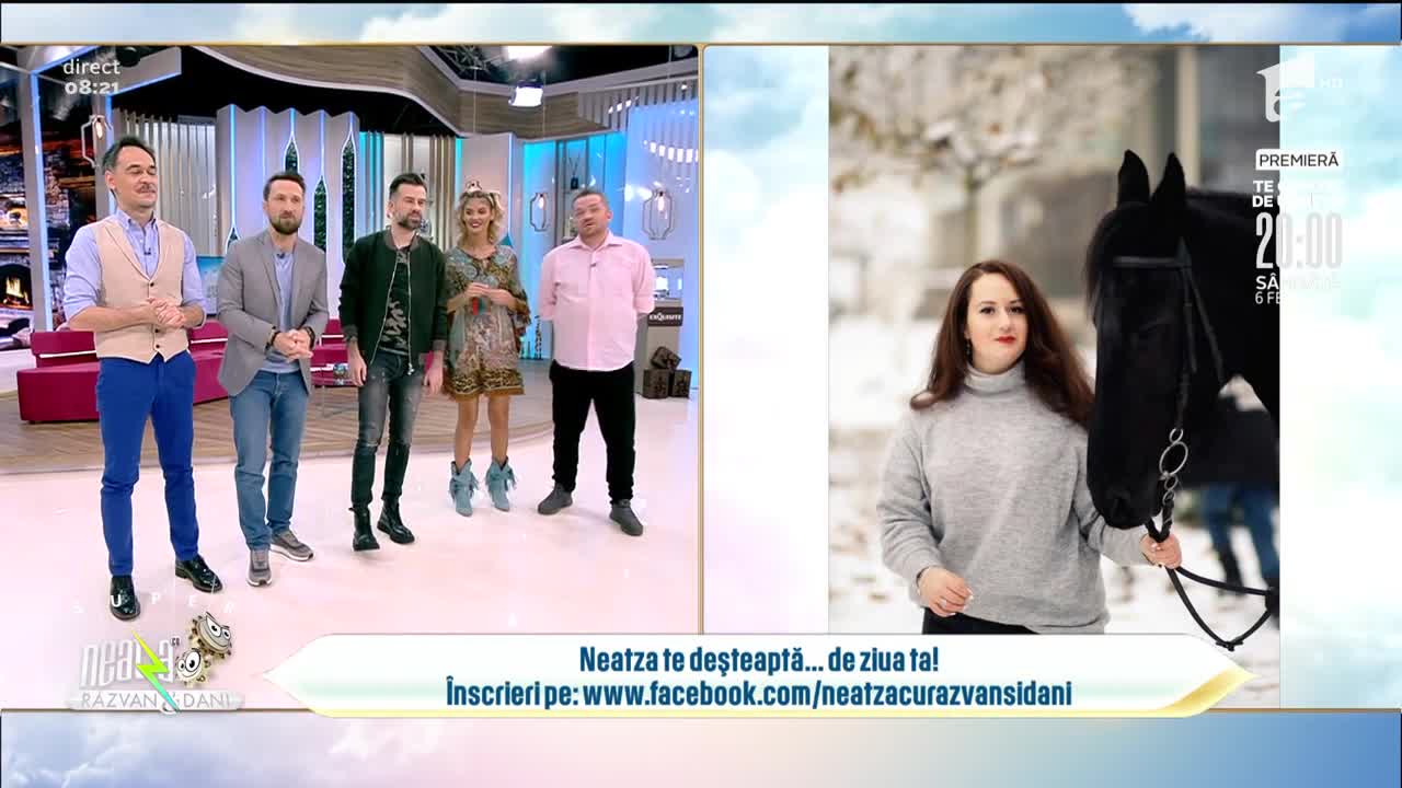 Neatza cu Răzvan și Dani te deșteaptă... de ziua ta! La mulți ani, Alesia!