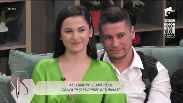 Andreea, surpriză romantică pentru Alexandru!