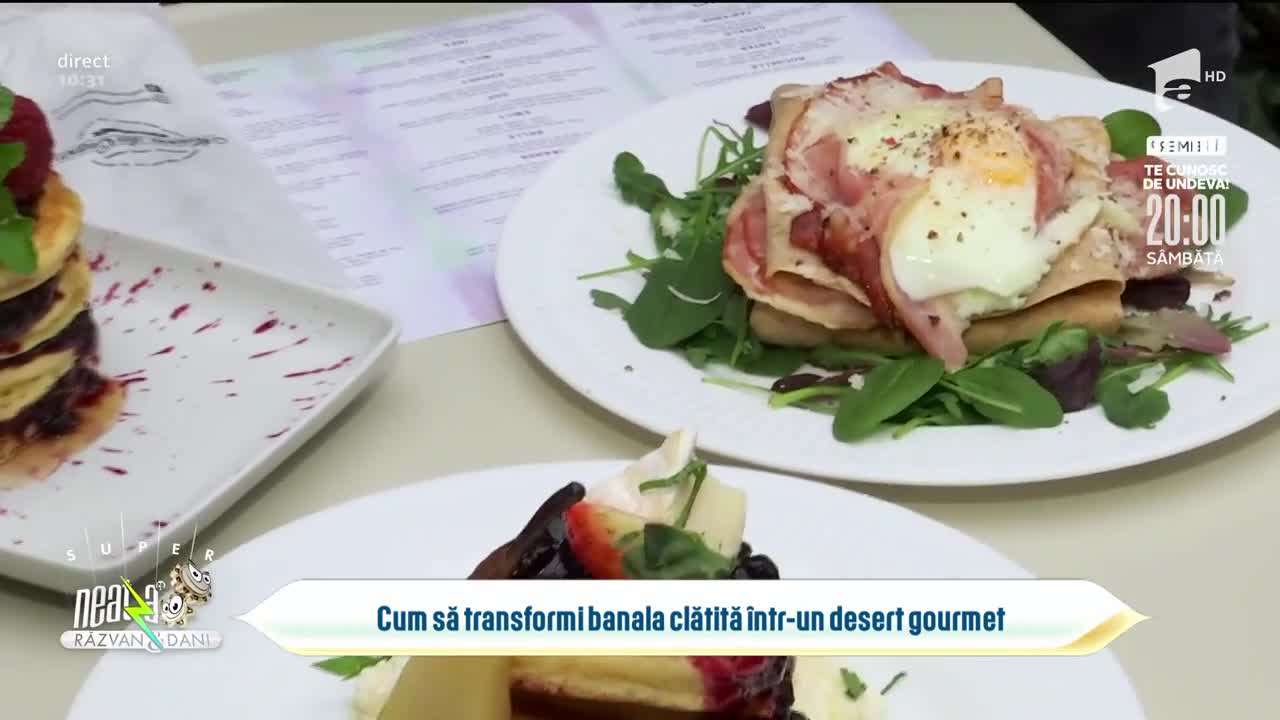 Cum să transformi banala clătită &icirc;ntr-un desert gourmet