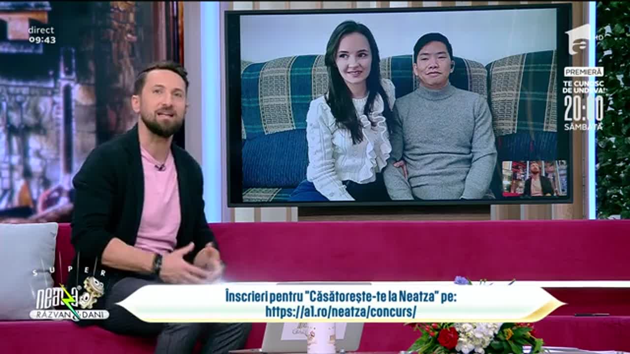 Căsătorește-te la Neatza. Mădălina Gherghiță și Ștefan Daniel, un cuplu neobișnuit