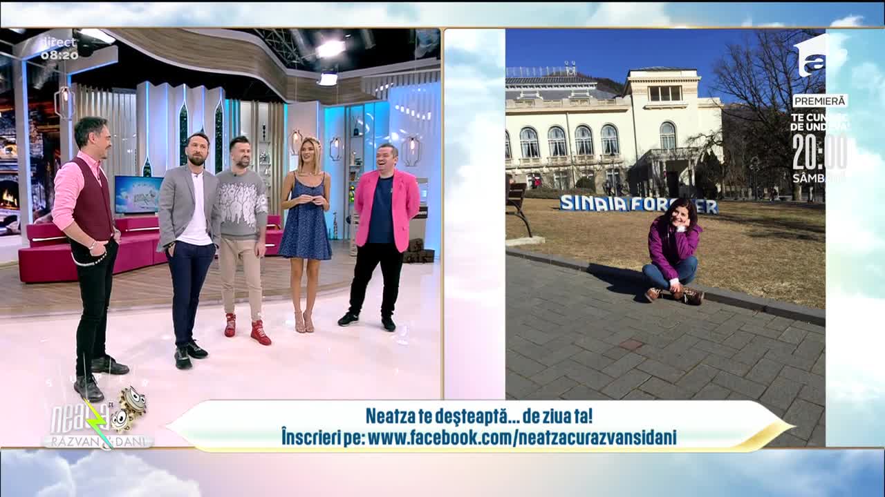 Neatza cu Răzvan și Dani te deșteaptă... de ziua ta! La mulți ani, Mădălina!