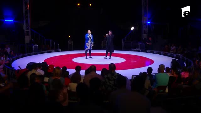Poftiți la circ 2020, ediția 18. Monica și Gabriela de la Cheeky Girls, în costume sexy, au intrat în scena circului Belucci