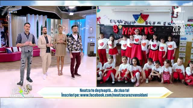 Neatza cu Răzvan și Dani te deșteaptă... de ziua ta! La mulți ani, Bianca!