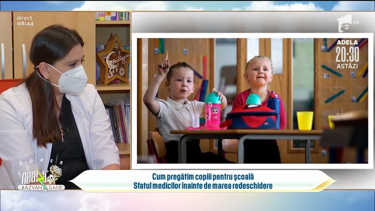Cum pregătim copiii pentru şcoală. Sfatul medicilor &icirc;nainte de marea redeschidere