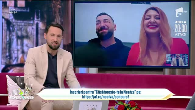 Căsătorește-te la Neatza. Loredana Cazacliu și Bogdan Șerban, poveste de iubire amuzantă