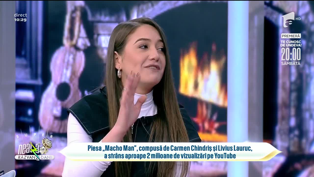 Carmen Chindriș, succes uriaș pe TikTok și Youtube. Mesajul artistei pentru fani