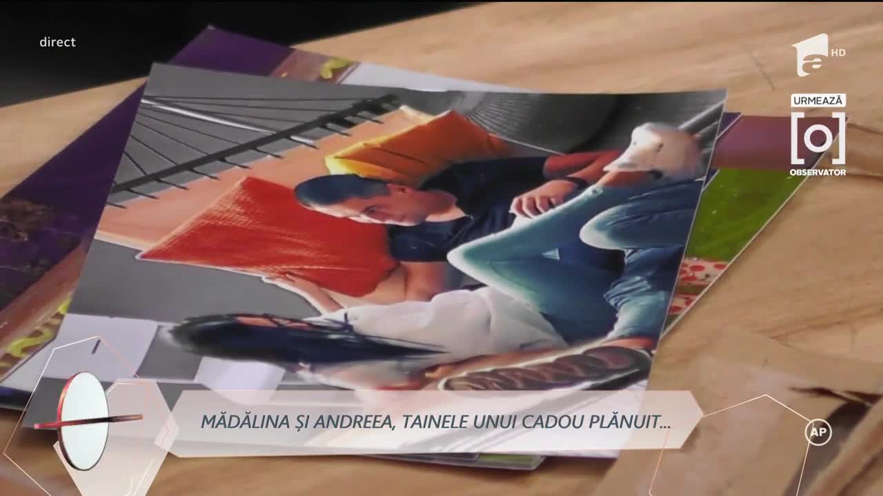 Andreea și Mădălina, puzzle surpriză pentru iubiții lor