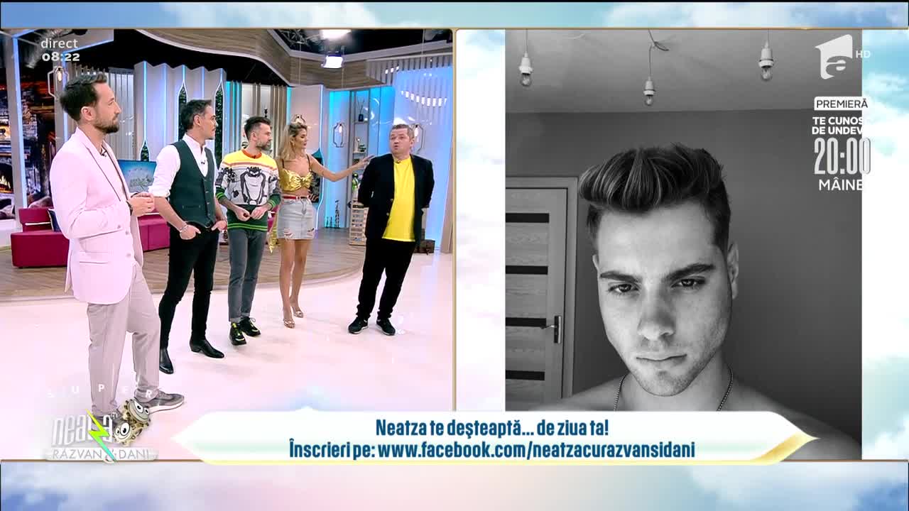 Neatza cu Răzvan și Dani te deșteaptă... de ziua ta! La mulți ani, Andrei!