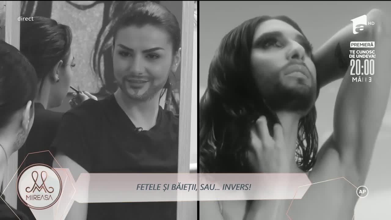 Bianca, Conchita Wurst de la Mireasa. Fetele de la Mireasa s-au transformat &icirc;n băieți, iar băieții &icirc;n fete!