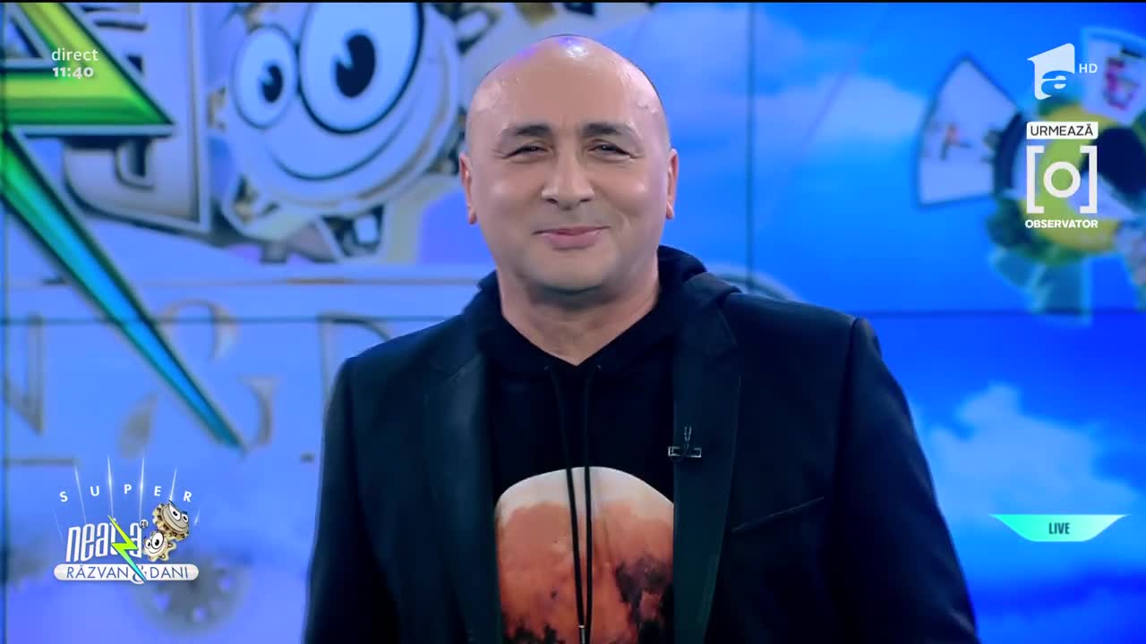 Marcel Pavel c&acirc;ntă piesa Treambura Pamporea, la Neatza cu Răzvan și Dani