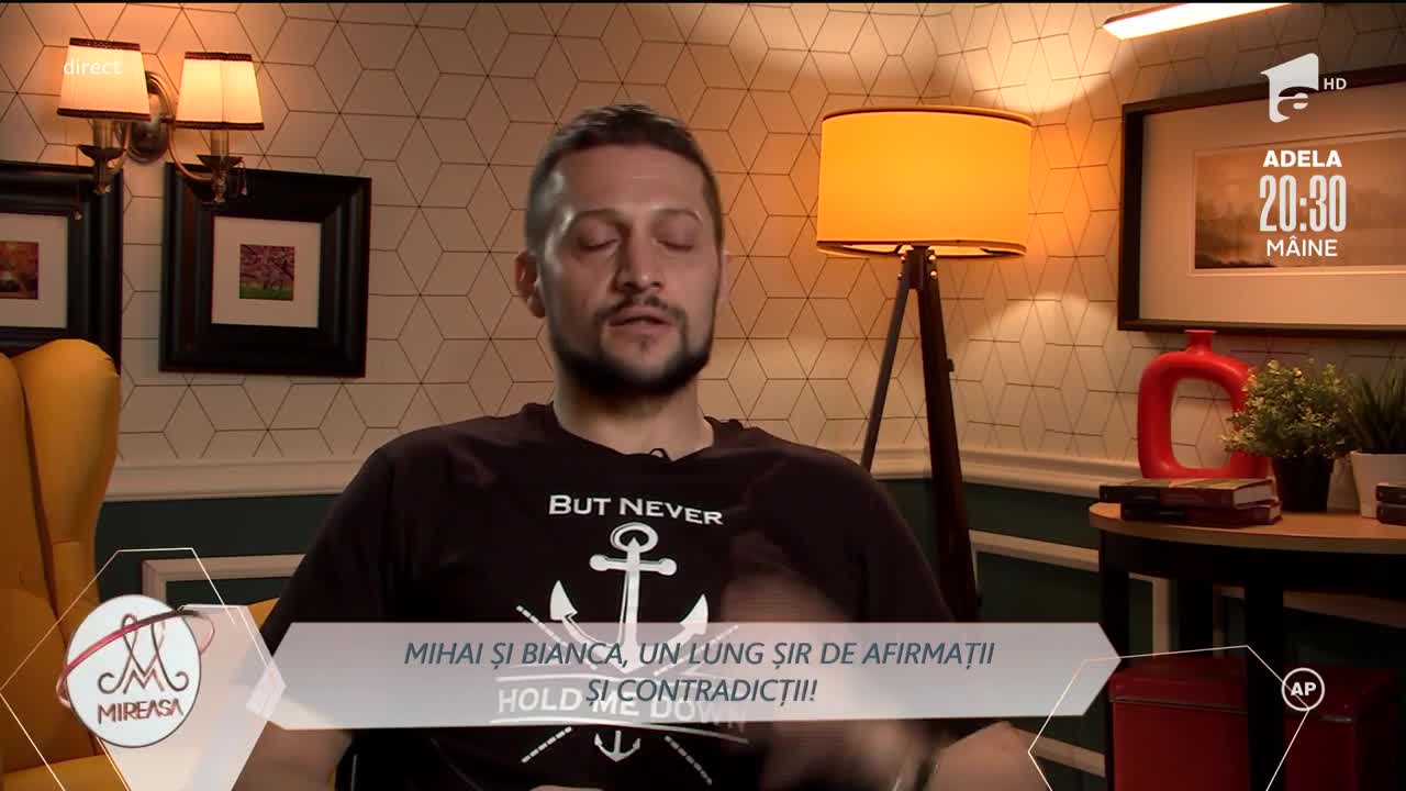 Mihai și Bianca, un lung șir de afirmații și contradicții: Nu sunt &icirc;ndrăgostită!