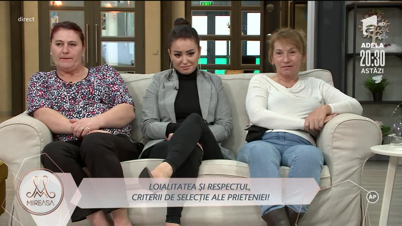 Loialitatea și respectul, criterii de selecție ale prieteniei! Doamna Mia: Ermina a mers și a spus mai departe tot ce am vorbit cu ea!