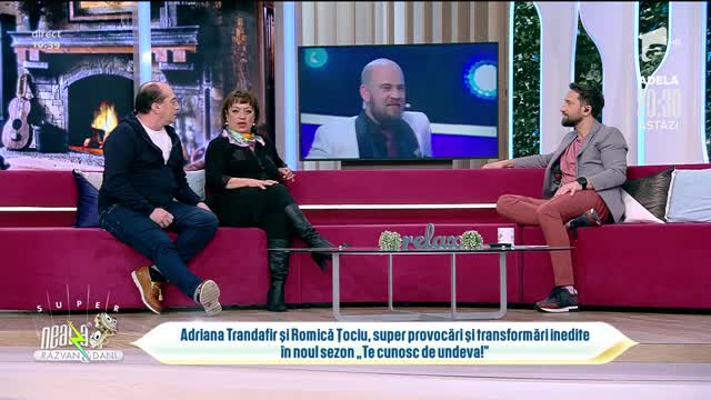 Adriana Trandafir și Romică Țociu, super provocări și transformări inedite &icirc;n noul sezon Te cunosc de Undeva