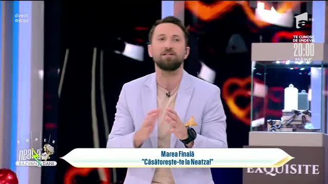 Marea Finală Căsătorește-te la Neatza! Concurenții au de trecut printr-o probă foarte grea, totul &icirc;n numele iubirii!