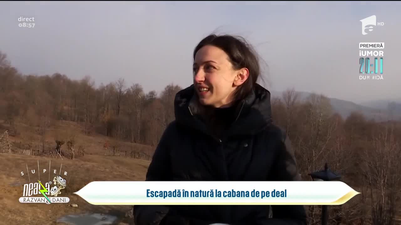 Escapadă &icirc;n natură la cabana de pe deal