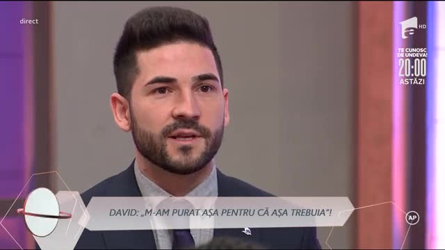 &Icirc;mpăcare, plenitudine, &icirc;mplinire! David și Andra, drum &icirc;ntors spre iubire