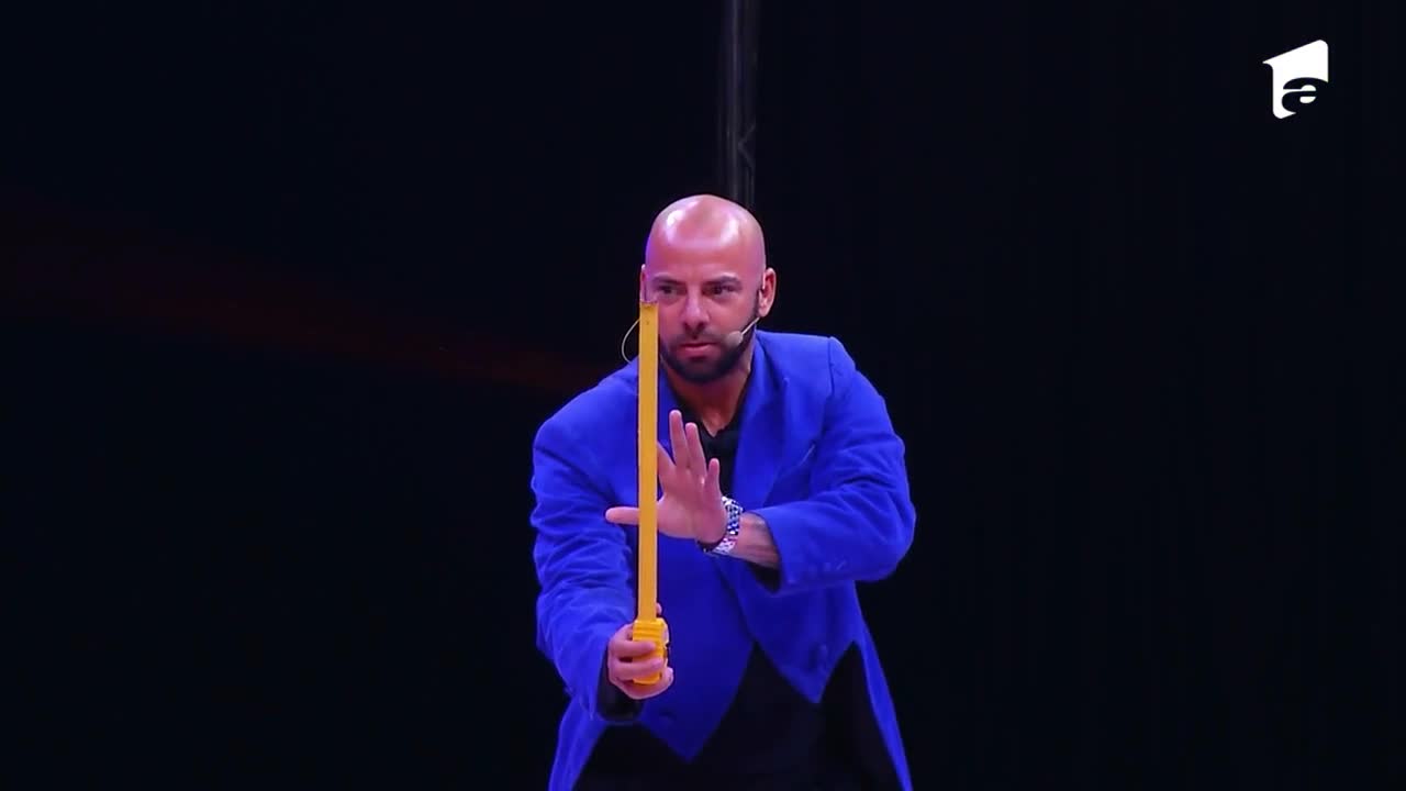 Giani Kiriță are cel mai tare moment de magie, pe scena circului Bellucci