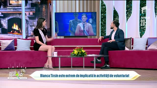 Bianca Tirsin, Miss Universe Rom&acirc;nia 2020, &icirc;n direct, la Neatza