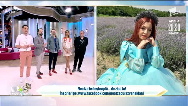 Neatza cu Răzvan și Dani te deșteaptă... de ziua ta! La mulți ani, Luiza!