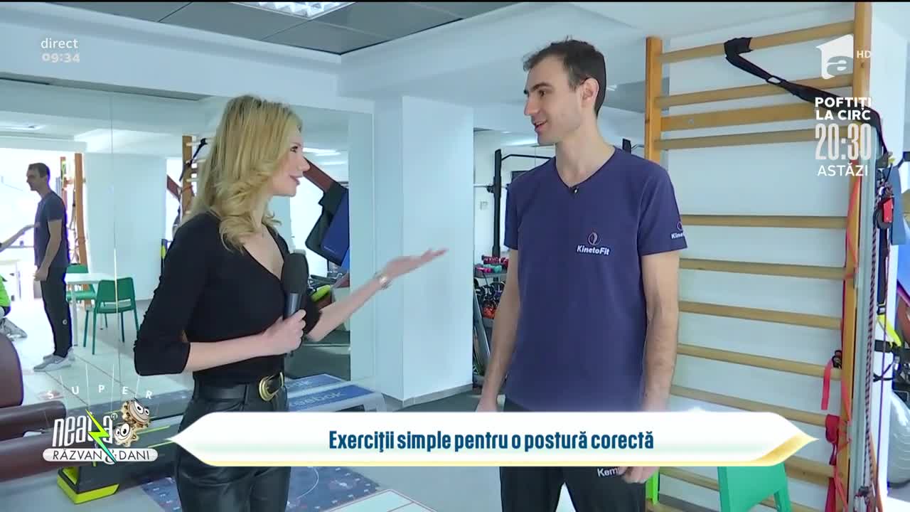 Exerciții simple pentru o postura corectă
