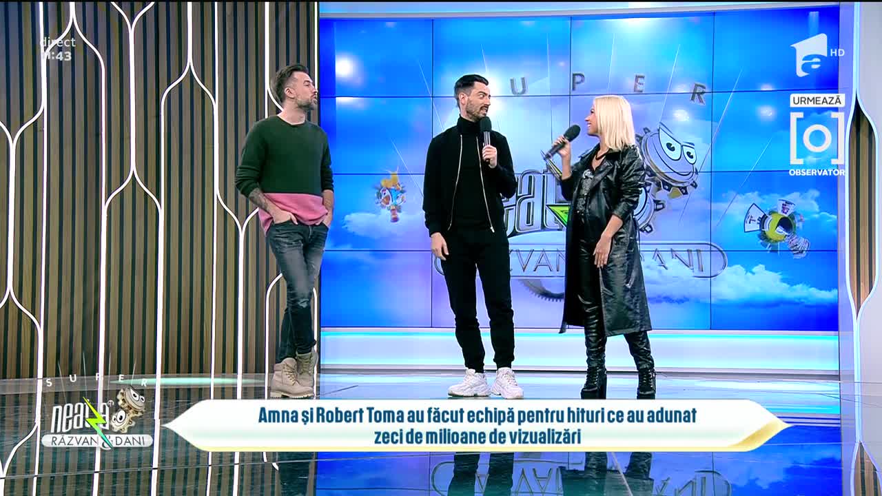 Amna și Robert Toma, o nouă colaborare, un nou hit