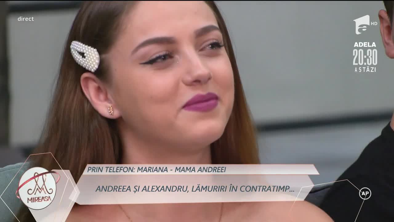 Doamna Mariana, mama Andreei: "Indiferent ce aleg sunt alături de ei"