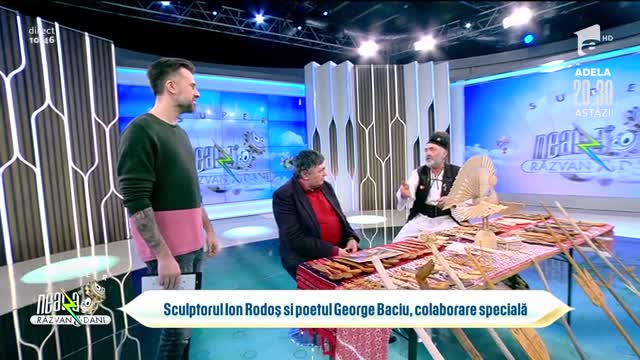 Sculptorul Ion Roodos și poetul George Baciu, colaborare specială