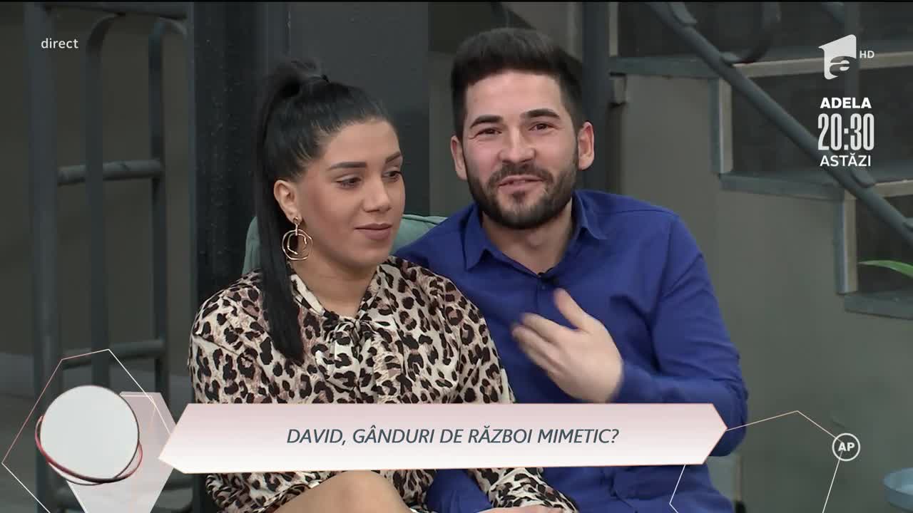 David &icirc;l ironizează pe Mihai: "A fost ceva spontan"