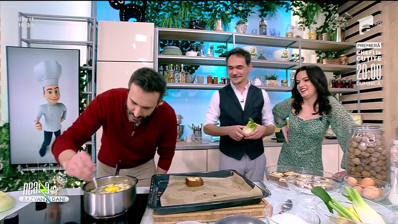 Desertul Pain Perdu, rețeta de la Neatza a lui chef Nicolai Tand