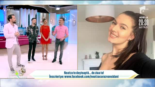 Neatza cu Răzvan și Dani te deșteaptă... de ziua ta! La mulți ani, Alexandra!