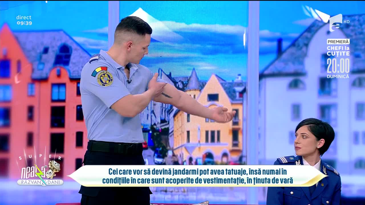 Noi reguli &icirc;n Jandarmeria Rom&acirc;nă. Tatuajele sunt permise, dar &icirc;n anumite condiții
